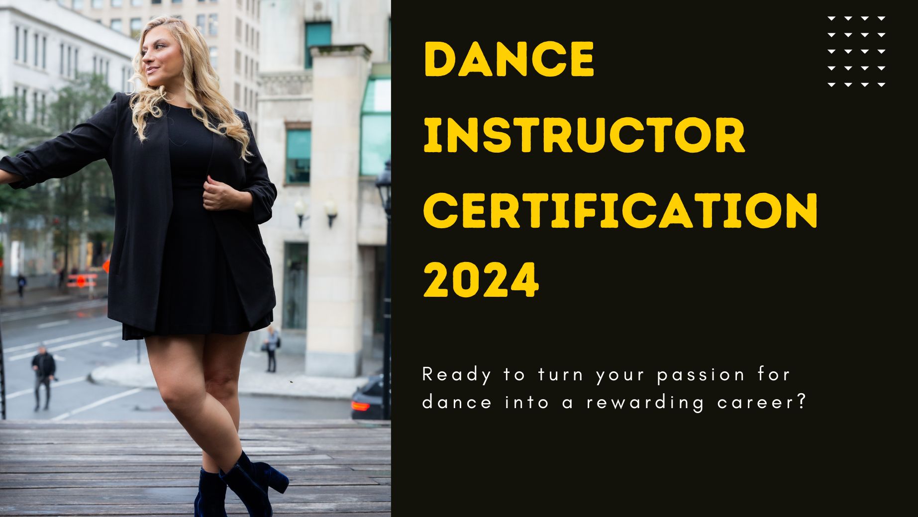 Dance instructor certification
