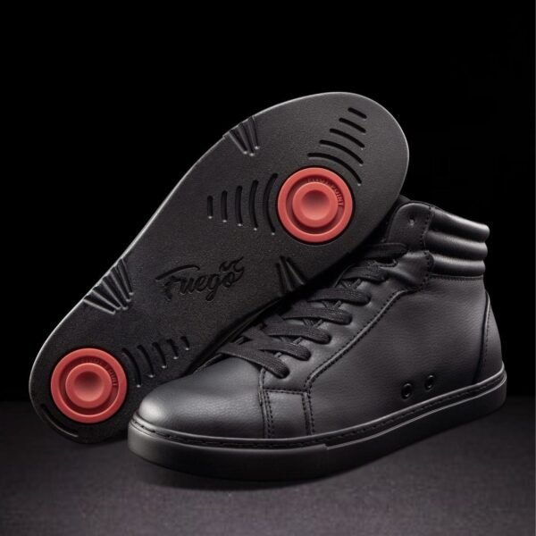 All Black High-top Fuego Shoes