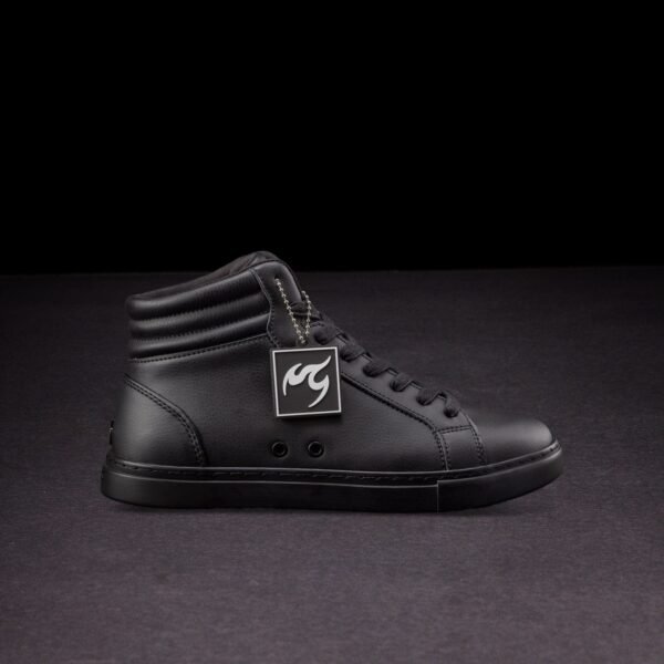 All Black High-top Fuego Shoes