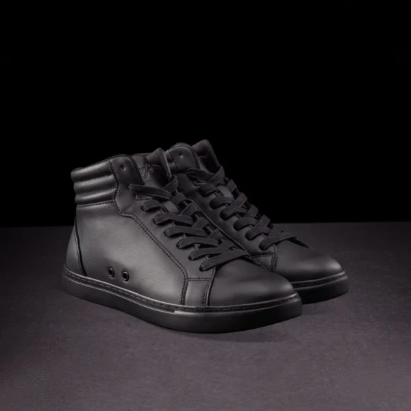 All Black High-top Fuego Shoes