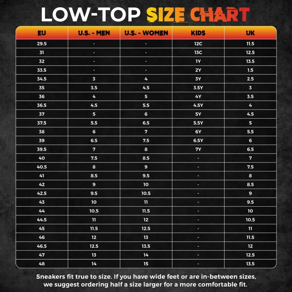 SizeChart_low-top-nocutouts
